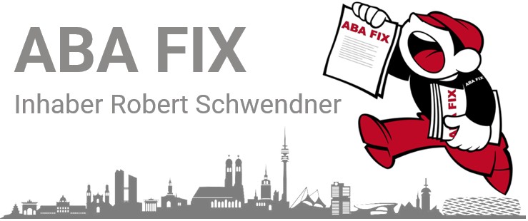 ABA FIX Skyline München mit Bote